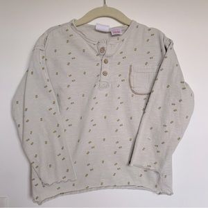 2/$20 Zara Long Sleeve Shirt 4-5 years